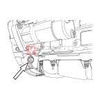  Licota ATF-3179 Инструмент для проворачивания коленчатого вала MACK, VOLVO 88800014 (2)