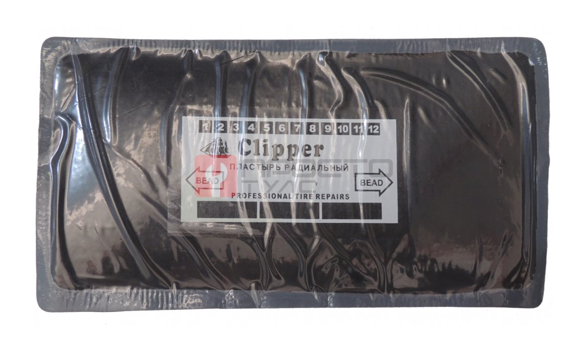  CLIPPER ЗАПЛАТА K140 кордовая для боковых порезов 102*190мм (3 слоя корда) (0)