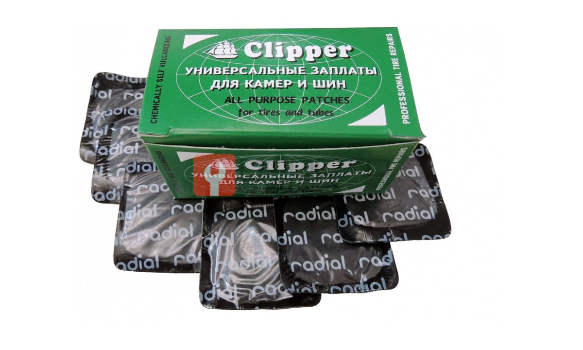  CLIPPER НАБОР ЗАПЛАТ H406n универсальные 45*45мм (45шт.) (0)