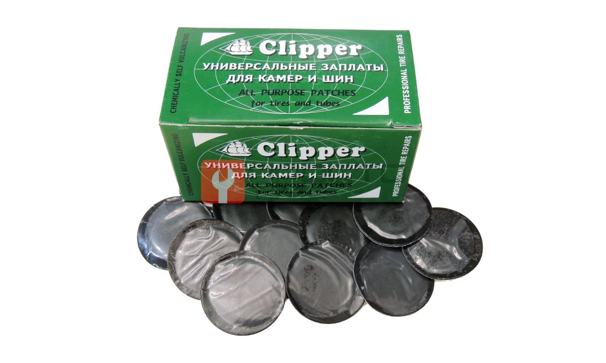  CLIPPER НАБОР ЗАПЛАТ B032 камерные 32мм (100шт.) (0)