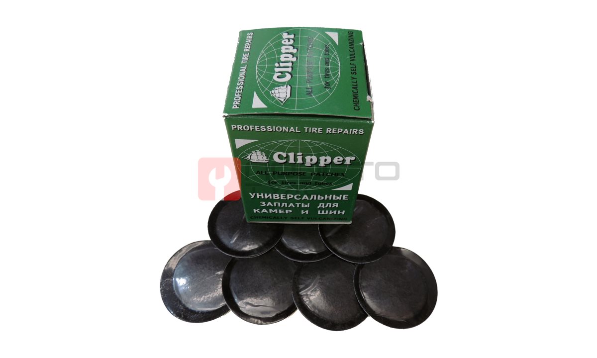  CLIPPER НАБОР ЗАПЛАТ B043 камерные 43мм (60шт.) (0)