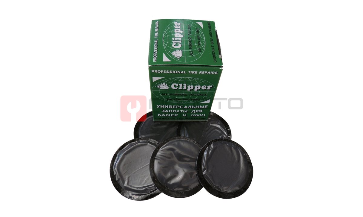  CLIPPER НАБОР ЗАПЛАТ B057 камерные 57мм (30шт.) (0)