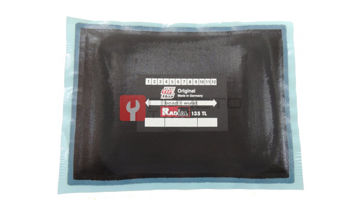 CLIPPER ЗАПЛАТА 512 1360 кордовая для боковых порезов 135new 148*203мм (0)
