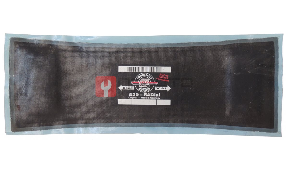  CLIPPER ЗАПЛАТА 512 5390 кордовая 539 (арамид) 115*325мм (0)