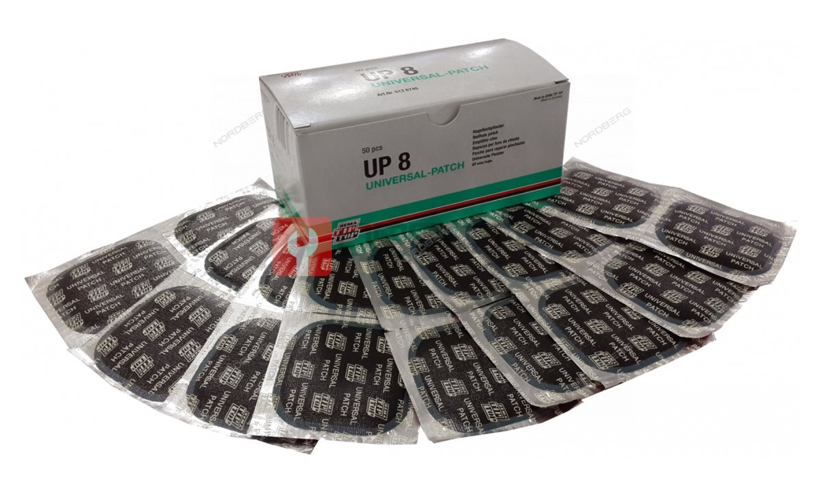  CLIPPER ЗАПЛАТА 512 5080 (512 6745) универсальных UP8 55*55мм (50шт.) (0)