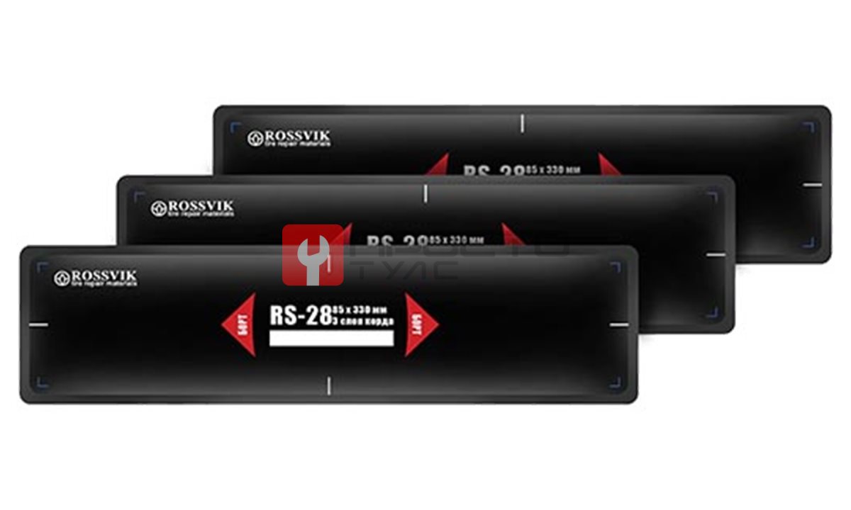  Пластыри RS-28 (термо) 85х330, 10 шт. (0)