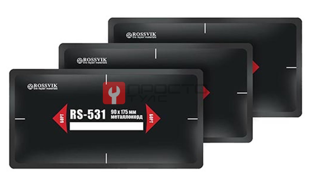  Пластыри RS-531 (термо) 90х175, 10 шт. (0)