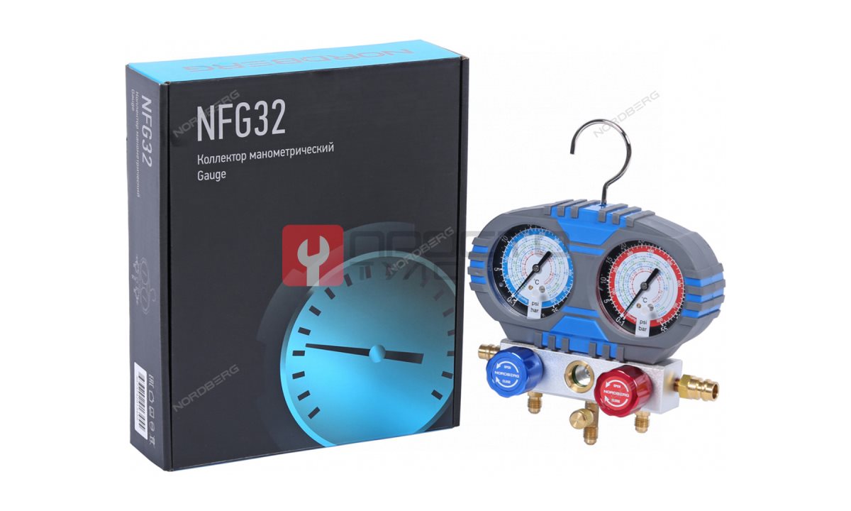  Коллектор манометрический NORDBERG NFG32 (0)
