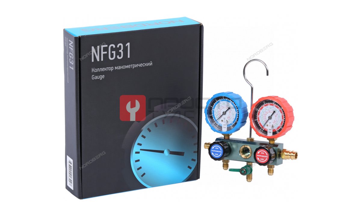  Коллектор манометрический NORDBERG NFG31 (0)