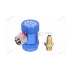  Муфта быстросъемная R134a низкое давление, синяя NORDBERG NFA8L мни (0)