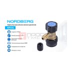  Муфта быстросъемная R134a низкое давление, синяя NORDBERG NFA4L мни (1)