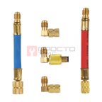  WDK-214048 Адаптеры для заправки автомобильных кондиционеров, набор мни (0)