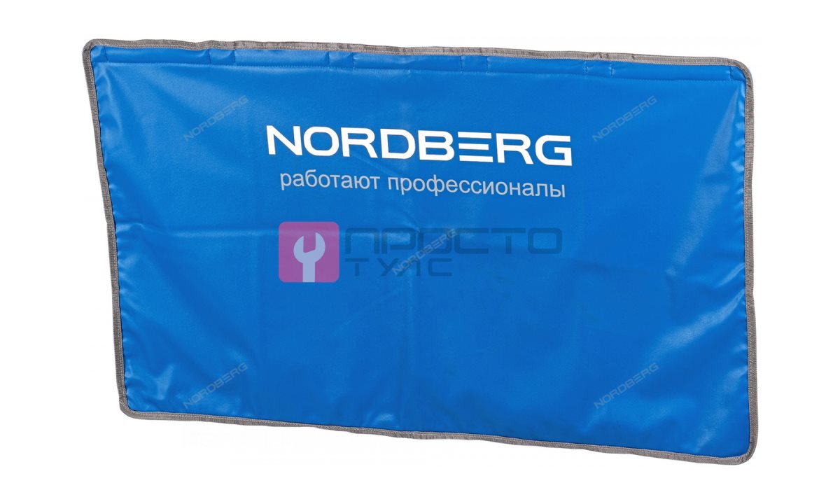  Накидка на крыло 110х65 прямоугольная без выреза с магнитом и подкладкой NORDBERG NN1R (0)