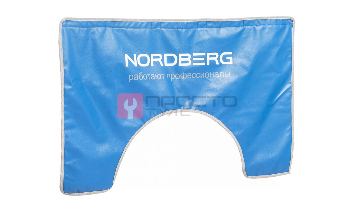  НАКИДКА NN1 на крыло 110х65 с магнитом и подкладкой, с лого NORDBERG (1)