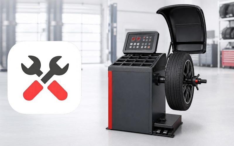 Ремонт балансировочных станков - замена подшипников, электродвигателя, датчиков